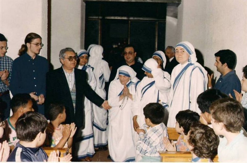 Suore Di Madre Teresa Di Calcutta Roma Madre Teresa di Calcutta e i Rogazionisti di Roma | Congregazione